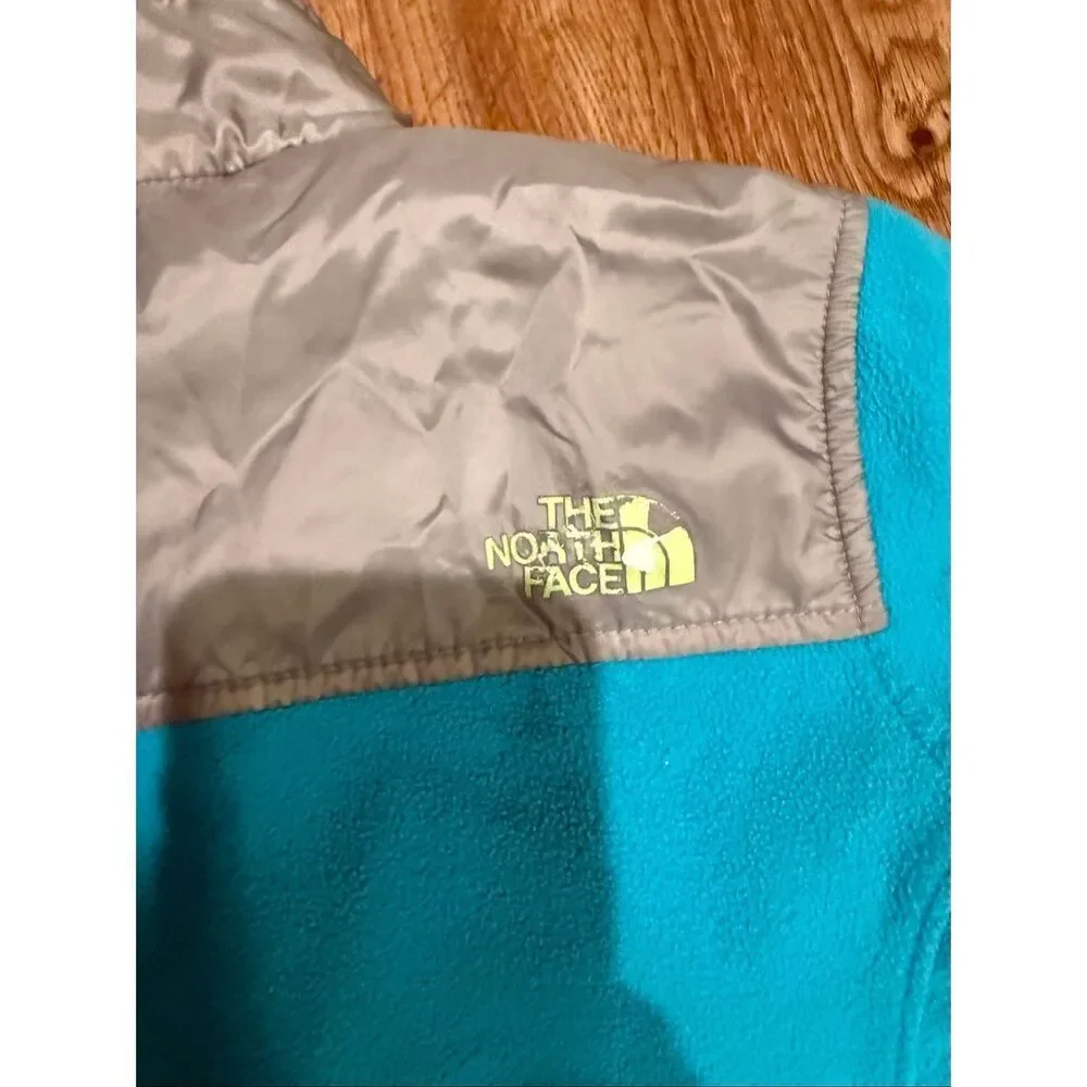 The North Face girls fleece full zip size large 14/16